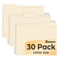 SUNEE File Folders, 30 Pack Manilla Folders Set